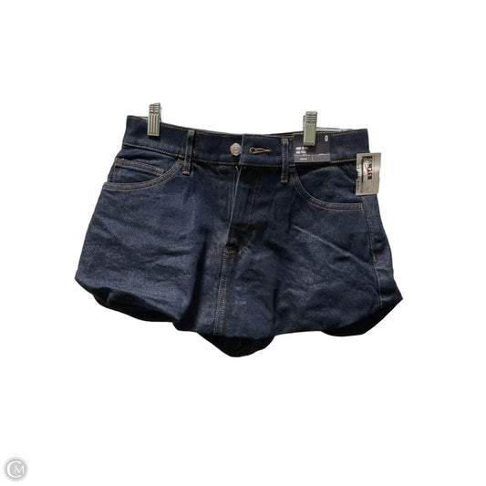 Skirt Mini & Short By Express In Blue Denim, Size: 0