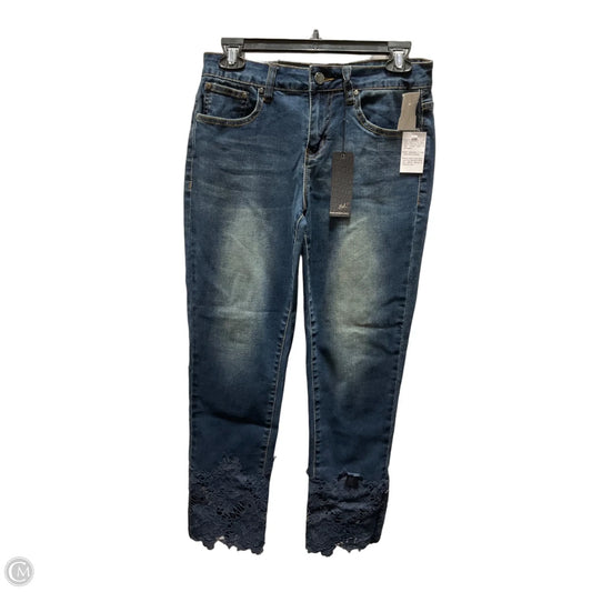 Jeans Straight By Earl Jean In Blue Denim, Size: 6