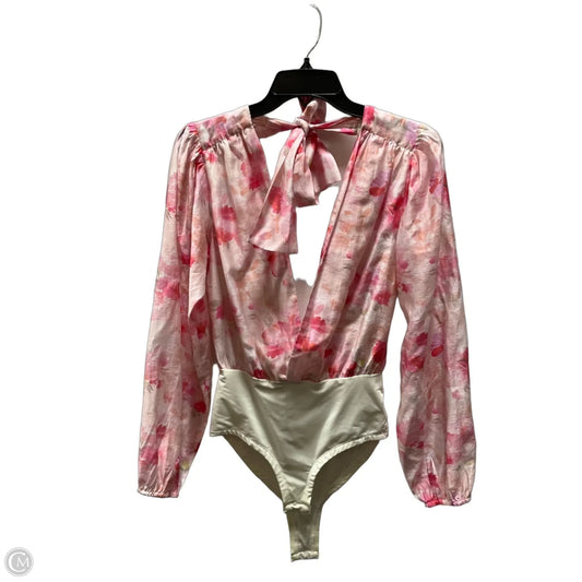 Top Long Sleeve By Hello Molly In Floral Print, Size: S