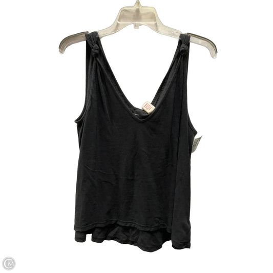 Tank Top By Anthropologie In Black, Size: M
