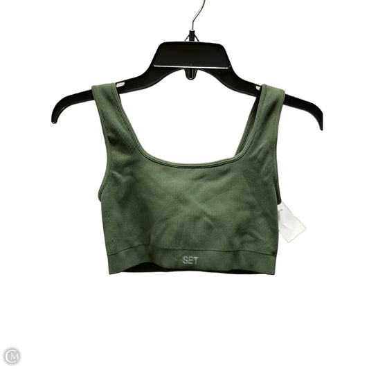 Athletic Bra By Cmb In Green, Size: M