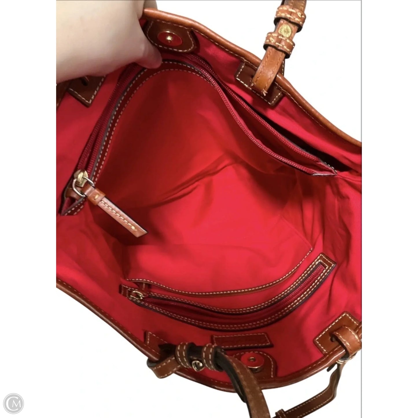 Handbag Designer By Dooney And Bourke, Size: Large