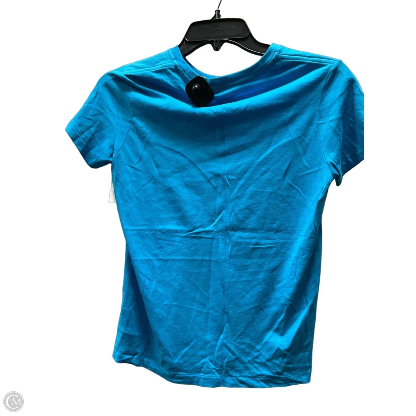 Top Short Sleeve By Polo Ralph Lauren In Blue, Size: M