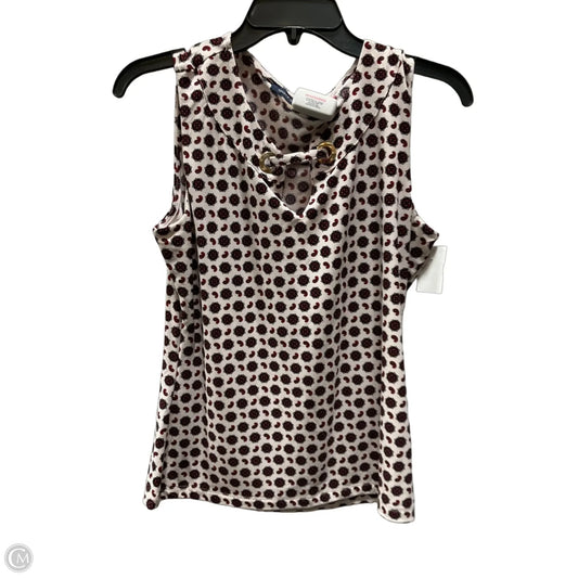Top Sleeveless By Tommy Hilfiger In Red, Size: S