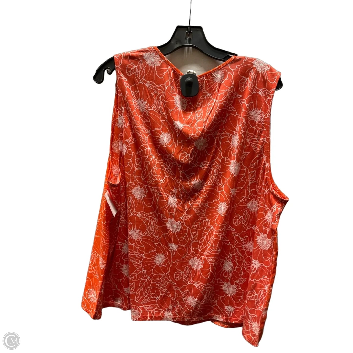 Top Sleeveless By Tommy Hilfiger In Red, Size: S