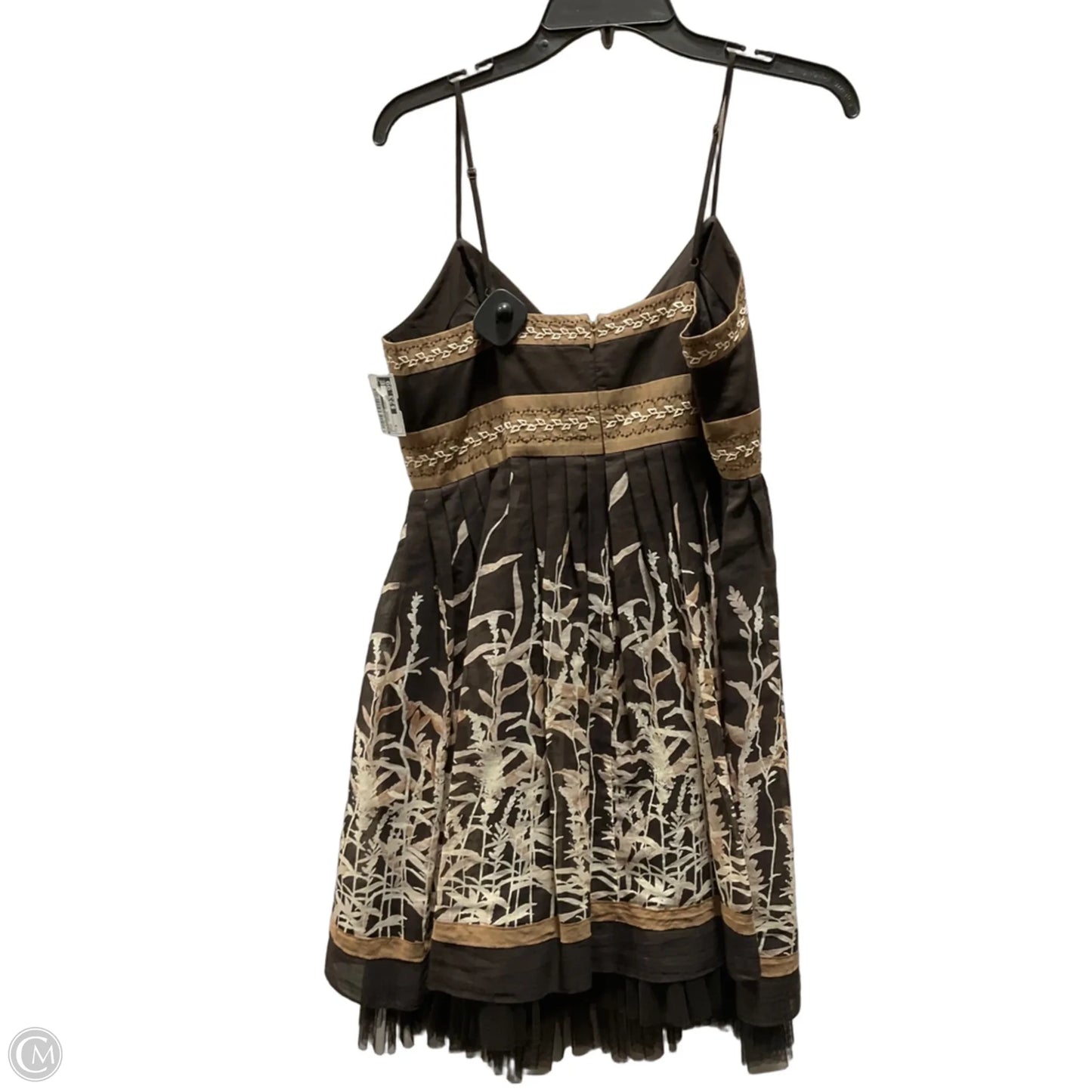 Dress Casual Short By Bcbgmaxazria In Brown, Size: 8