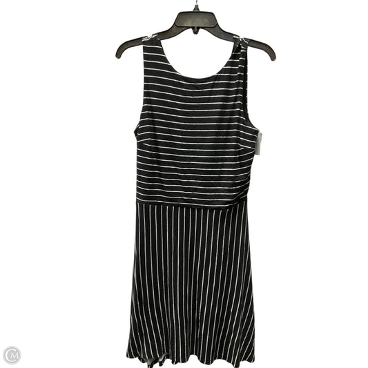 Dress Casual Short By Loft In Striped Pattern, Size: 10