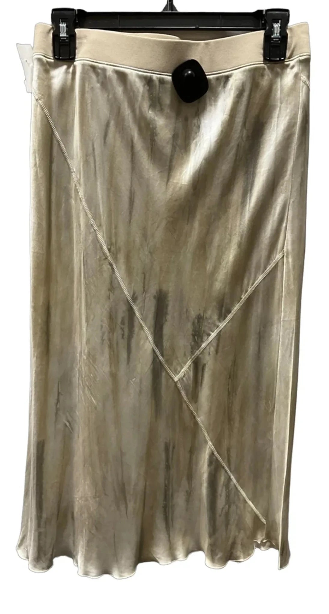 Skirt Midi By Atm In White, Size: Sp