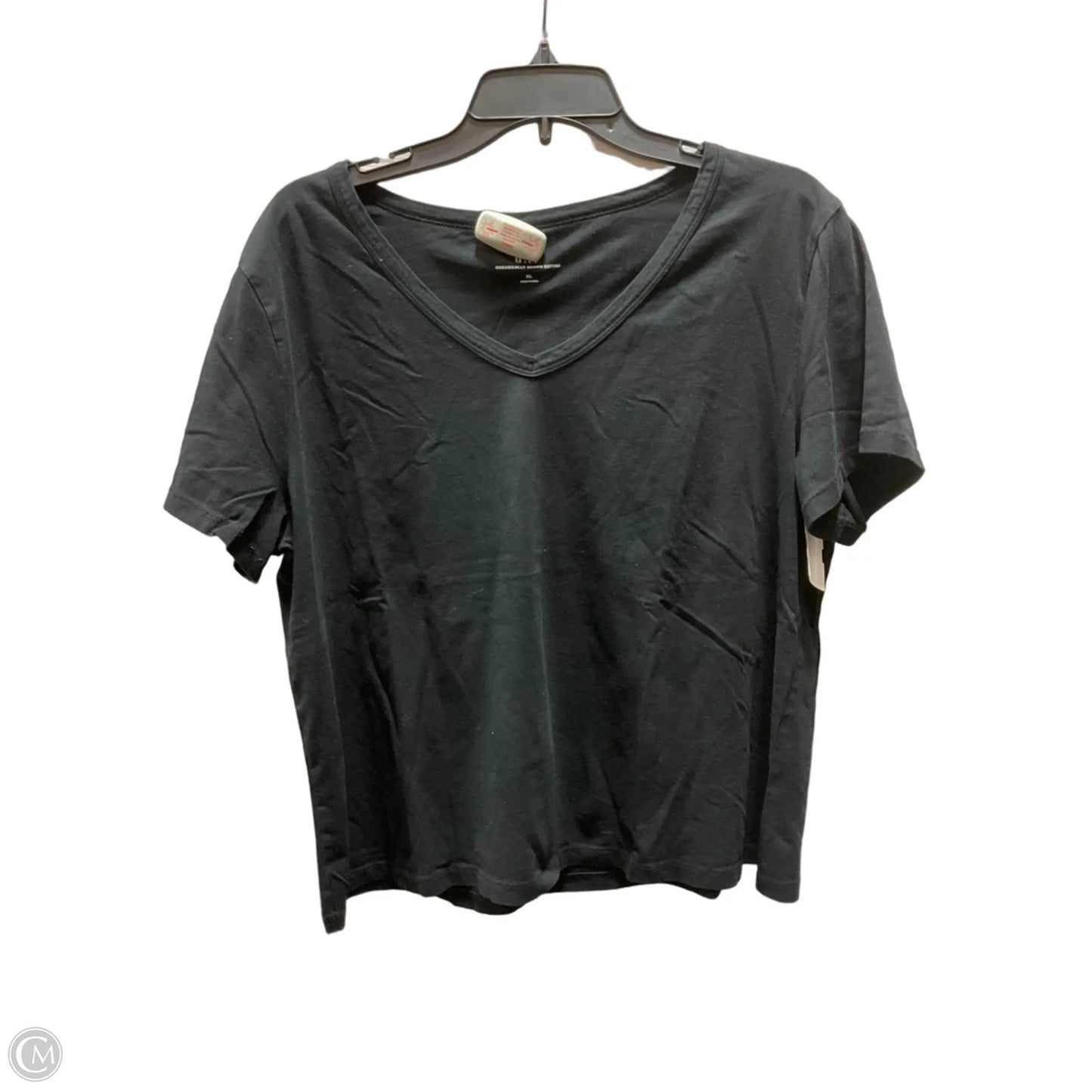 Top Short Sleeve By Gap In Black, Size: Xl