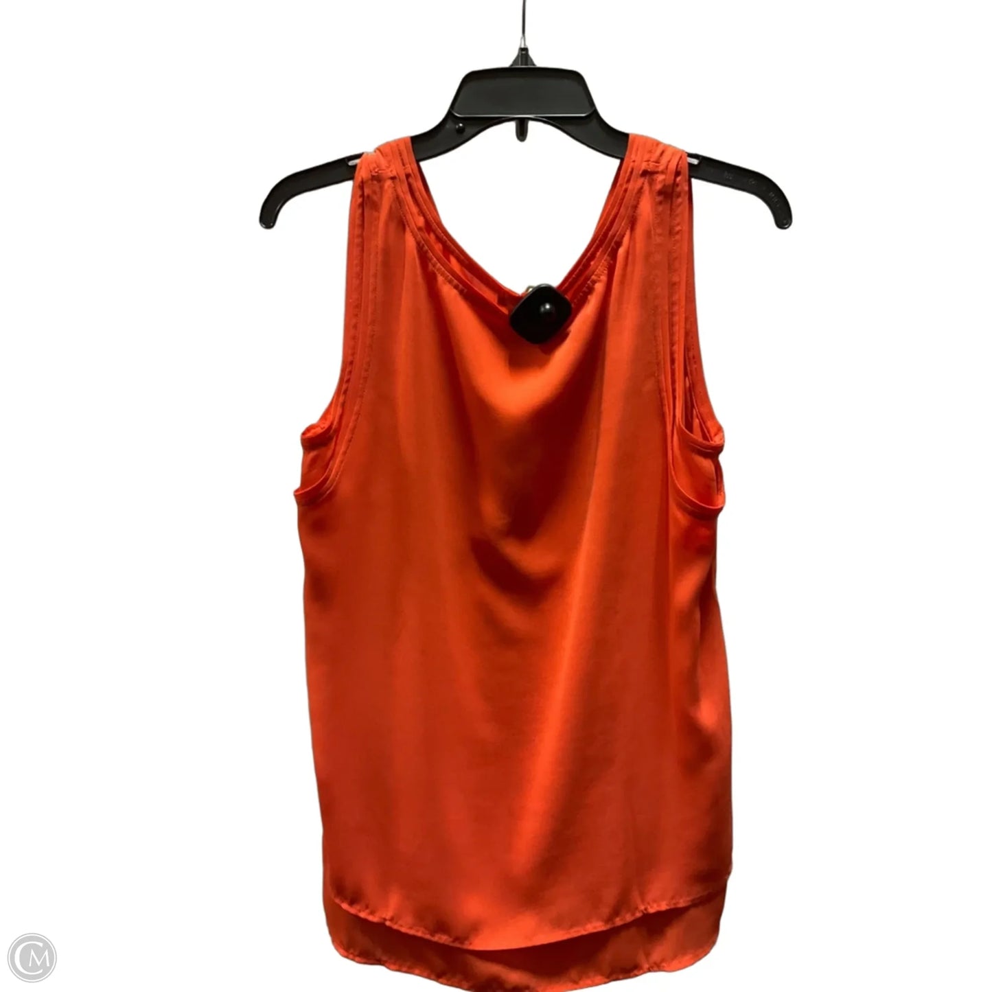 Top Sleeveless Basic By Ann Taylor In Orange, Size: M