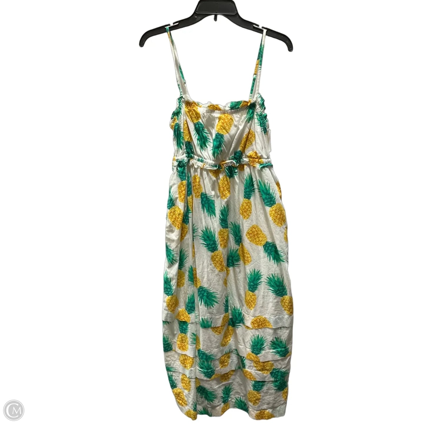 Dress Casual Maxi By J. Crew In Yellow, Size: 6