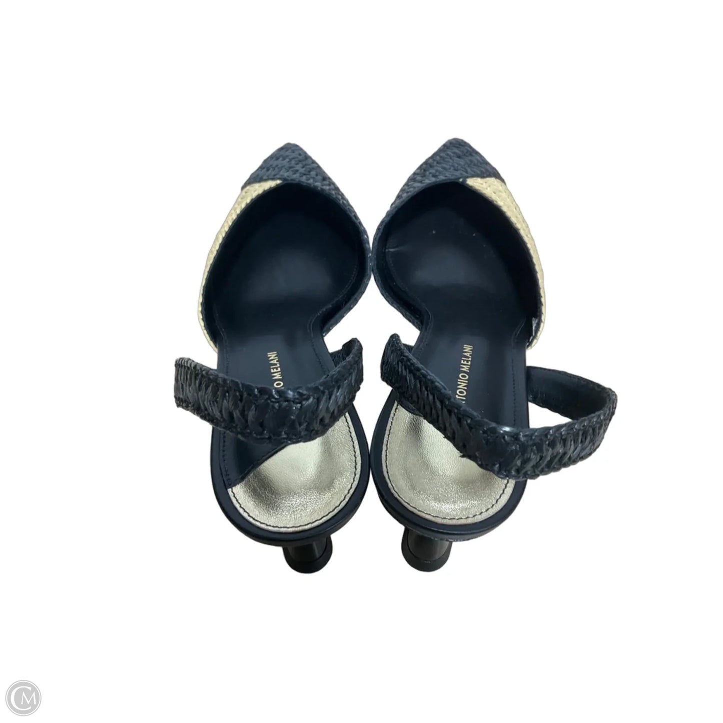 Shoes Heels Kitten By Antonio Melani In Black & Brown, Size: 10