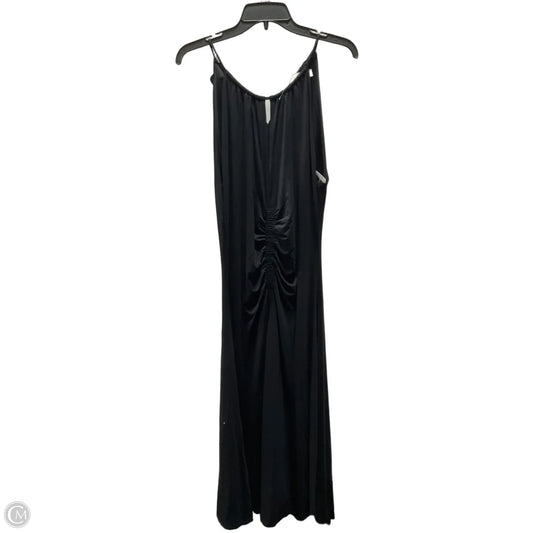 Dress Casual Maxi By Loft In Black, Size: 14