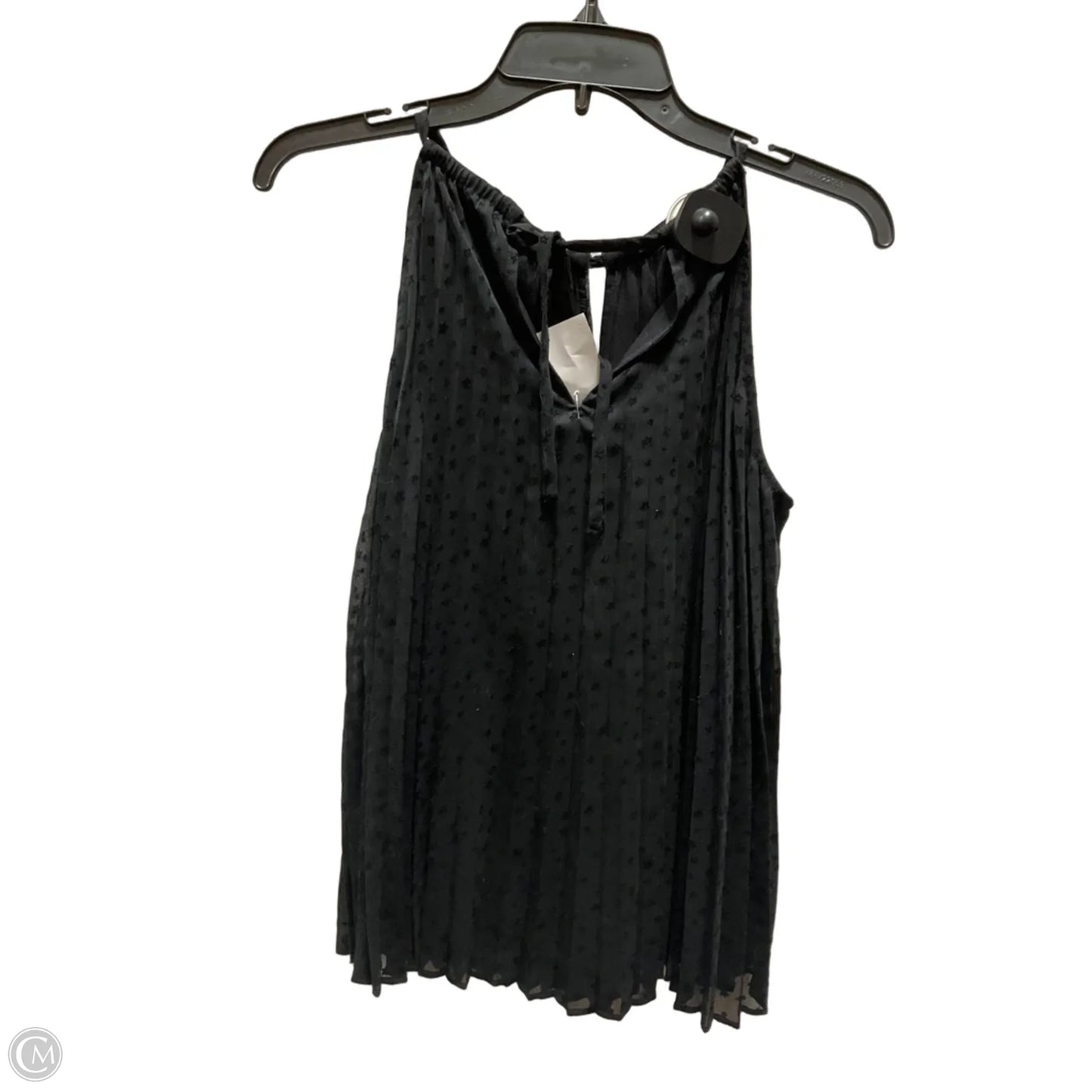 Top Sleeveless By Vineyard Vines In Black, Size: S