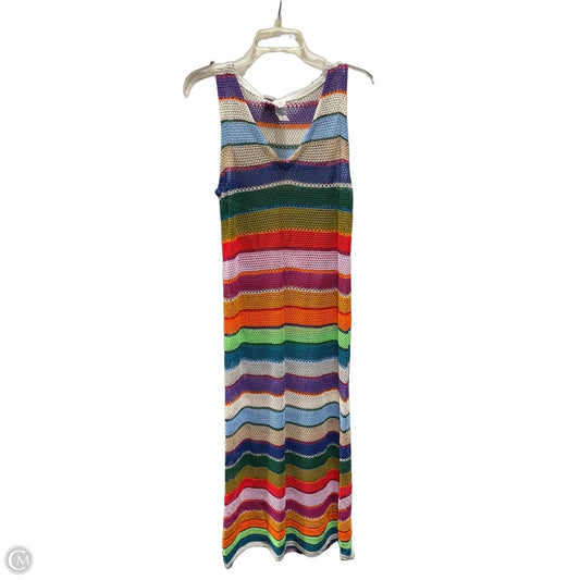 Swimwear Cover-up By Pq Swim In Rainbow Print, Size: Xs