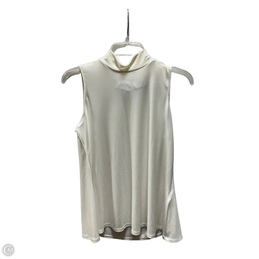 Top Sleeveless By Joseph Ribkoff In White, Size: 4