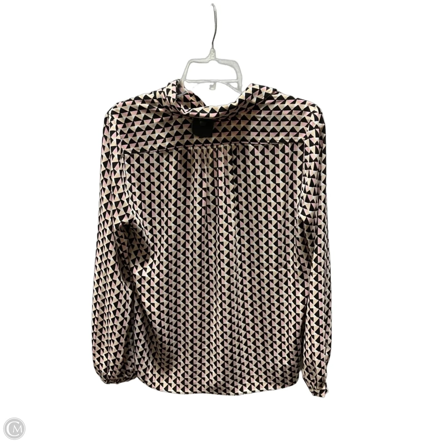 Blouse Long Sleeve By Not Your Daughters Jeans In Pink, Size: S
