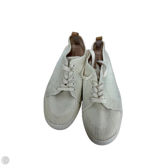 Shoes Sneakers By Lucky Brand In Cream, Size: 8