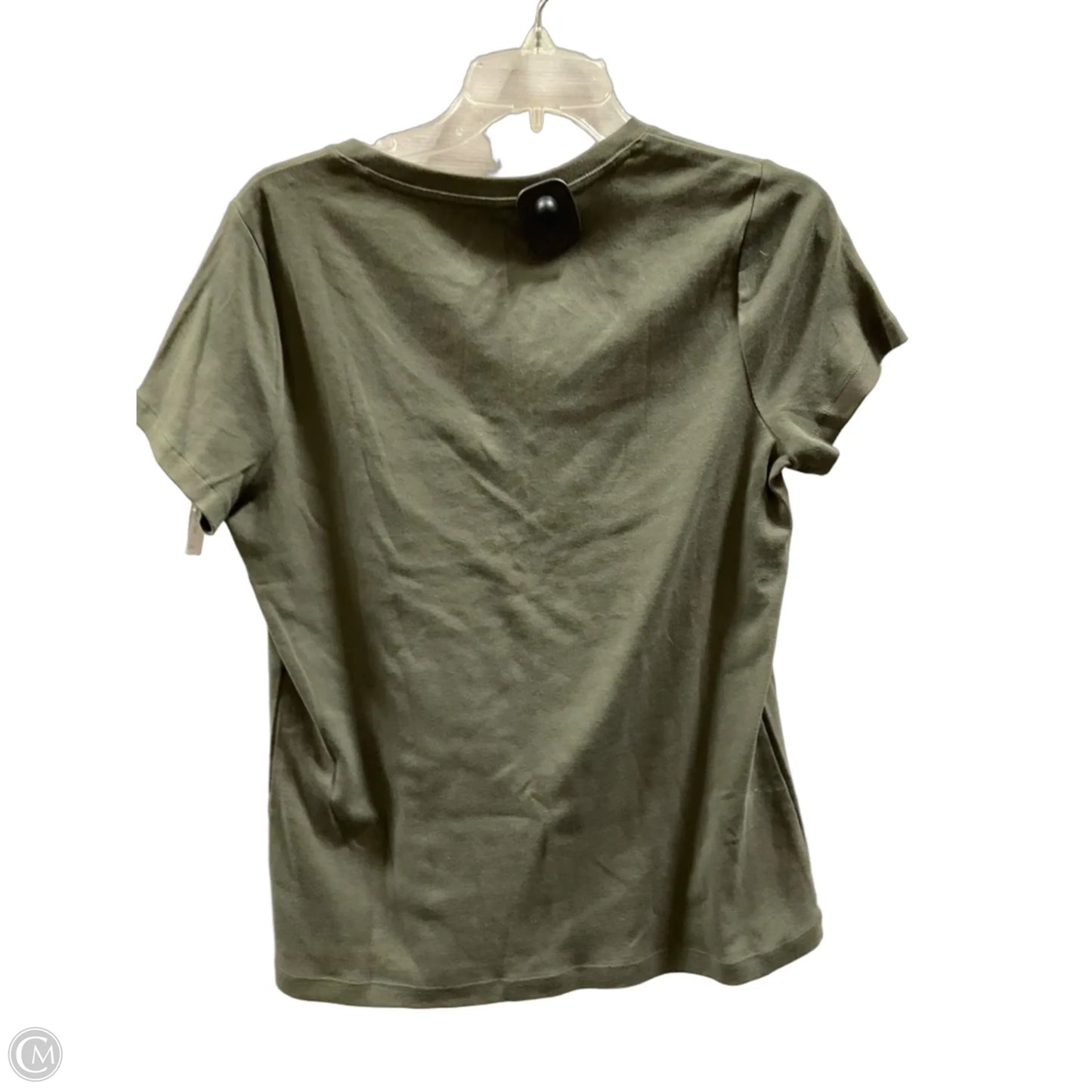 Top Short Sleeve By St Johns Bay In Green, Size: M