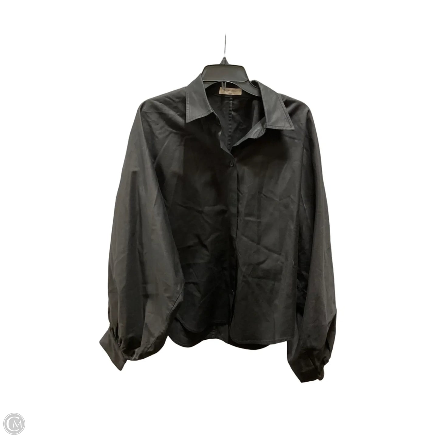Blouse Long Sleeve By Cma In Black, Size: Osfm