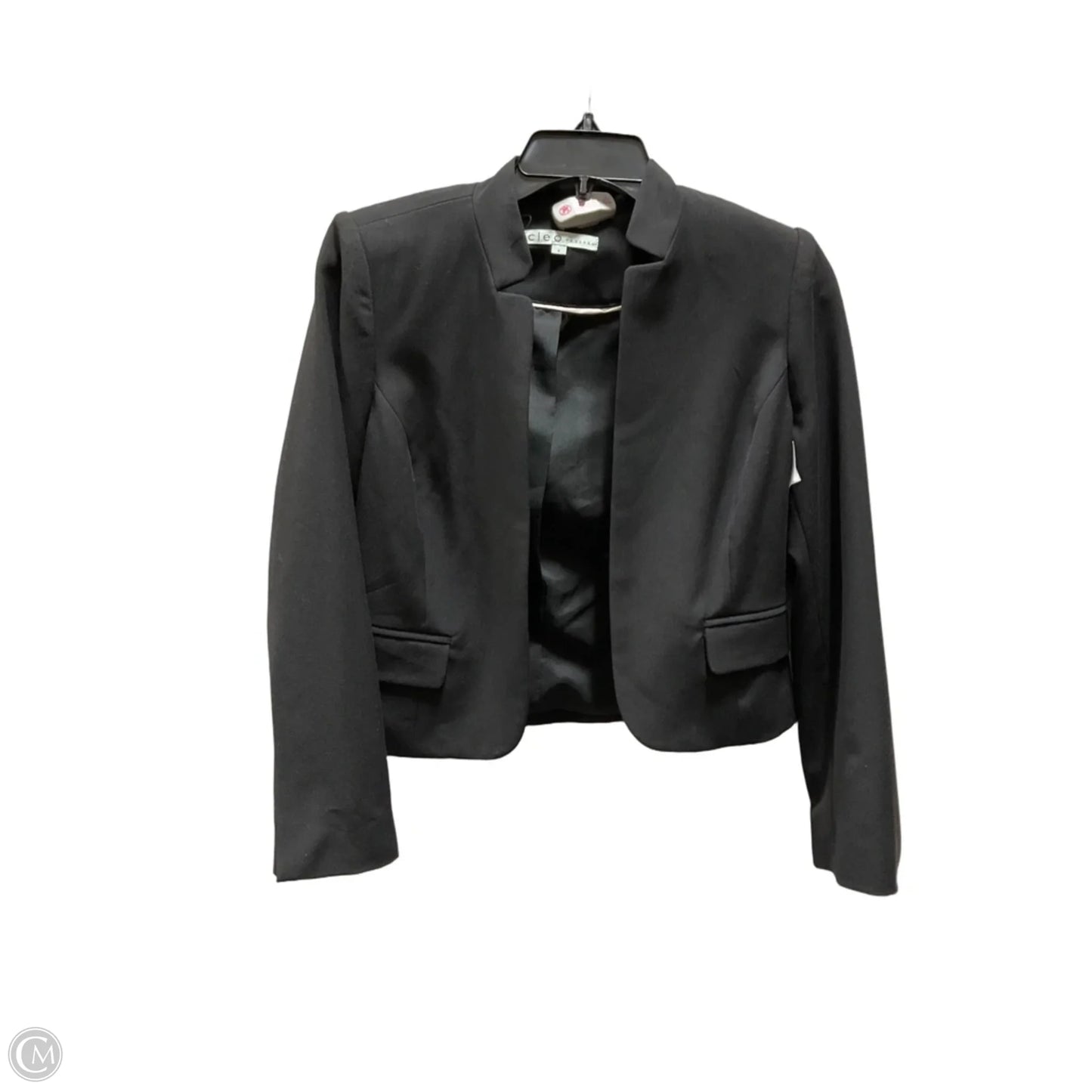 Blazer By Clothes Mentor In Black, Size: S