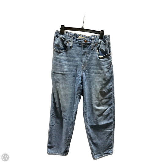 Jeans Wide Leg By Madewell In Blue Denim, Size: 6