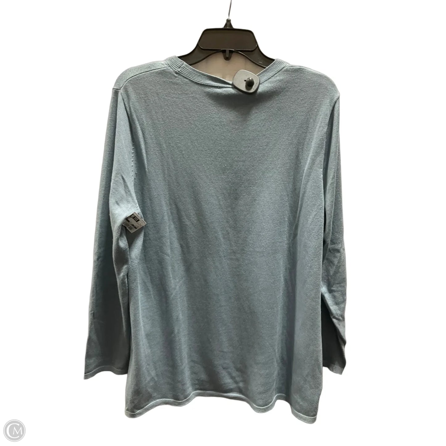 Top Long Sleeve By J. Jill In Blue, Size: L