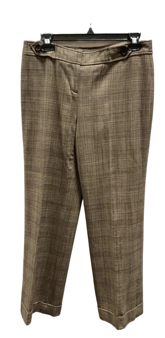 Pants Wide Leg By Ann Taylor In Brown, Size: S