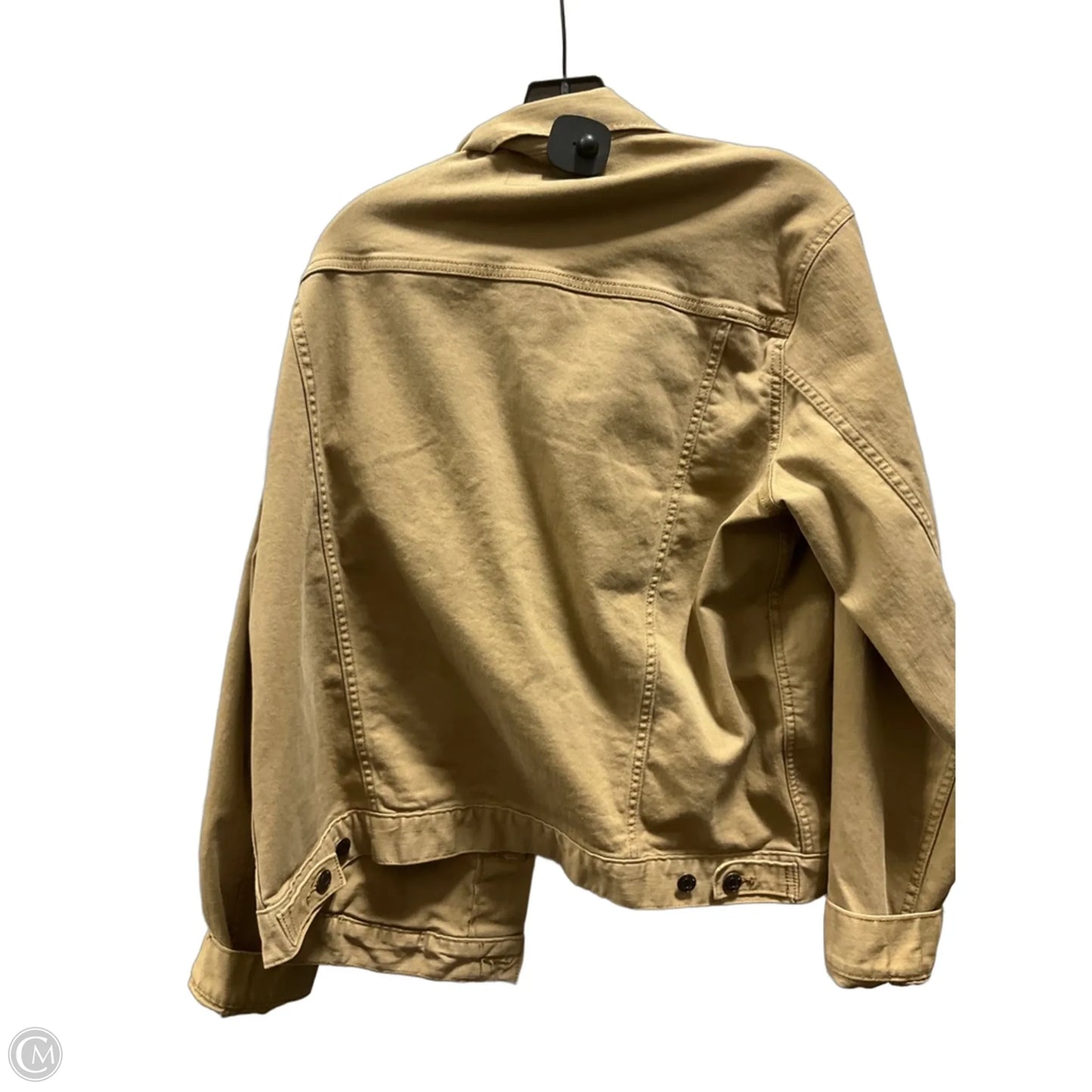 Jacket Denim By Gap In Brown, Size: L