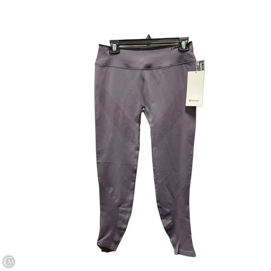 Athletic Leggings By Lululemon In Purple, Size: 12
