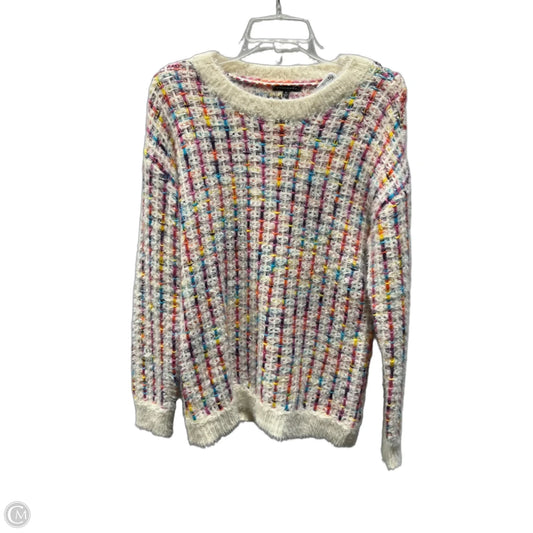 Sweater By Staccato In Rainbow Print, Size: M