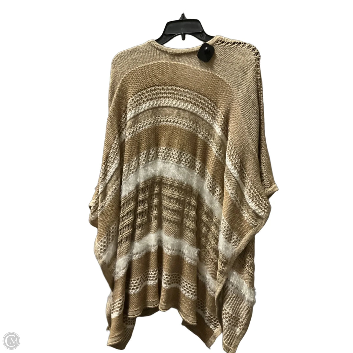 Poncho By Chicos In Beige, Size: Osfm