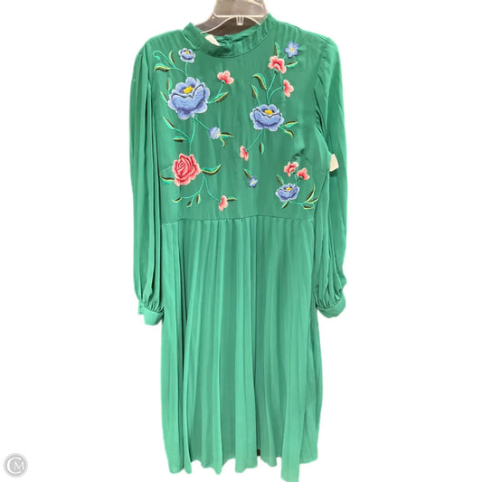 Dress Casual Maxi By Asos In Green, Size: 14