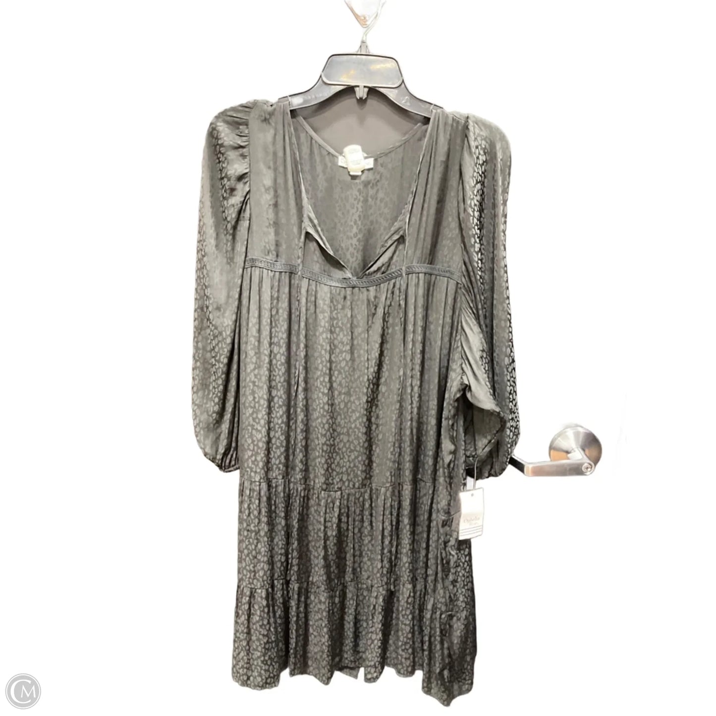Dress Casual Midi By Ophelia Roe In Black, Size: 2x