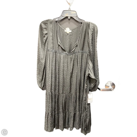 Dress Casual Midi By Ophelia Roe In Black, Size: 2x