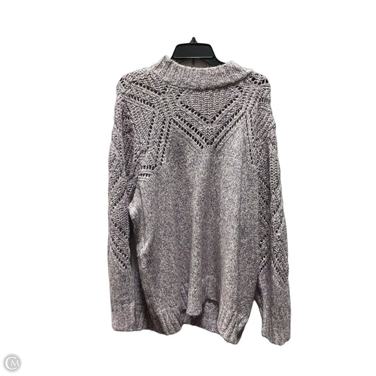 Sweater By Torrid In Purple, Size: 3x