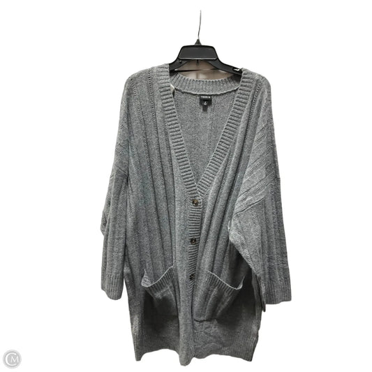 Cardigan By Torrid In Grey, Size: Xxl