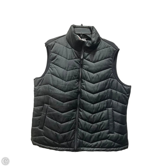Vest Puffer & Quilted By Livi Active In Black, Size: 1x