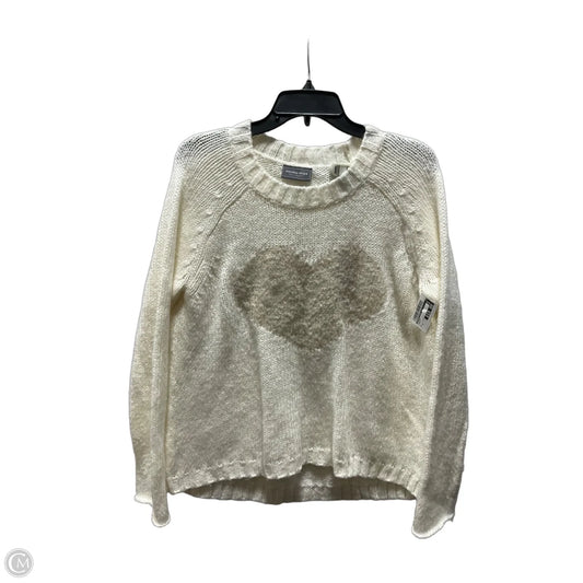 Sweater By Wooden Ships In Cream, Size: S