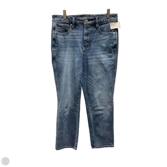 Jeans Straight By White House Black Market In Blue Denim, Size: 8