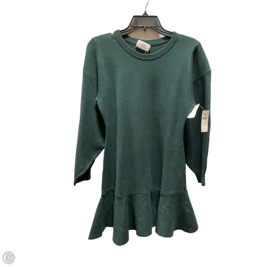 Dress Casual Short By Anthropologie In Green, Size: Sp