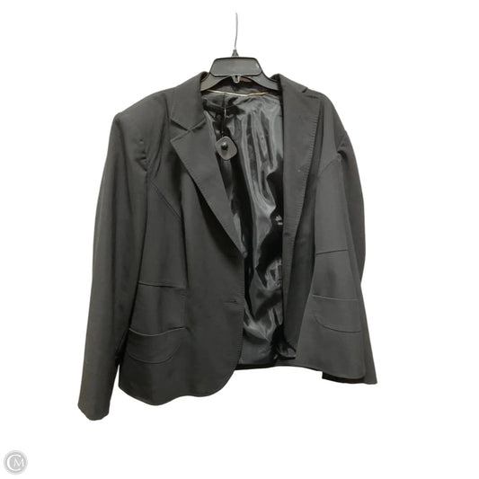 Blazer By Anne Klein In Black, Size: 1x