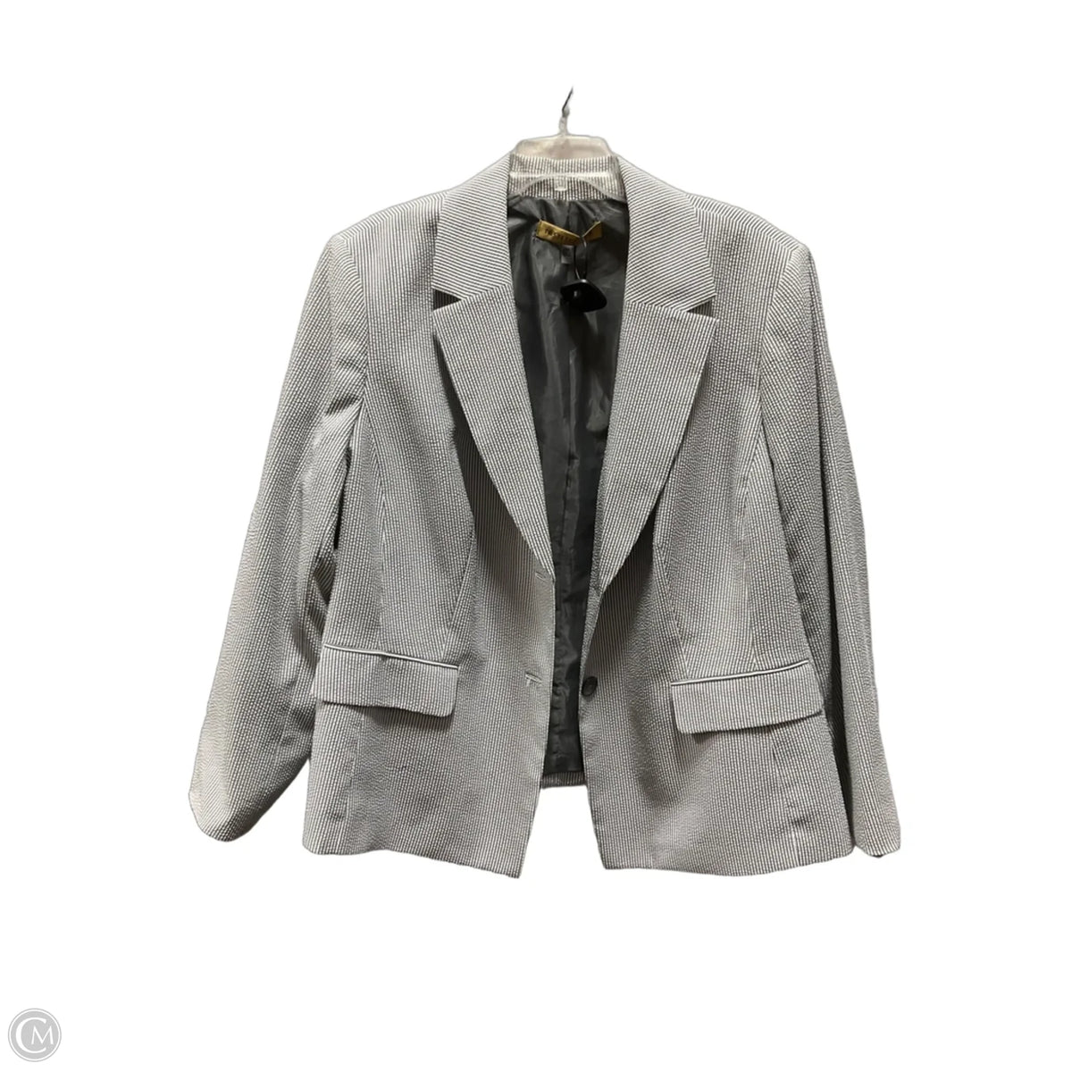 Blazer By Cme In Striped Pattern, Size: 22