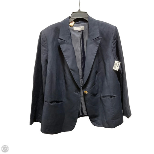 Blazer By Tahari In Navy, Size: 20