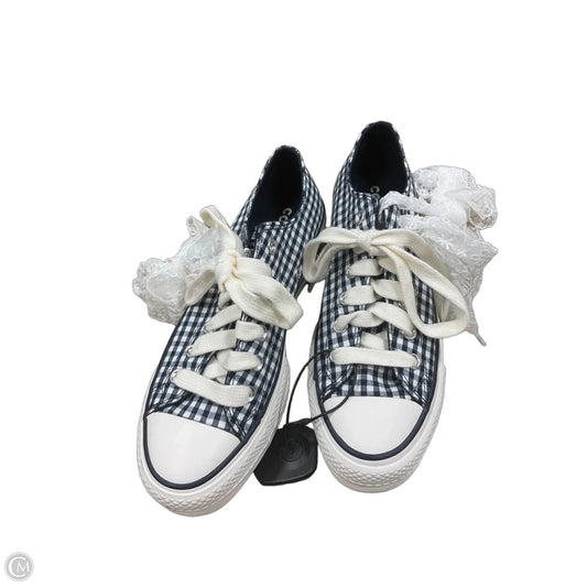 Shoes Sneakers By Converse In Blue, Size: 8