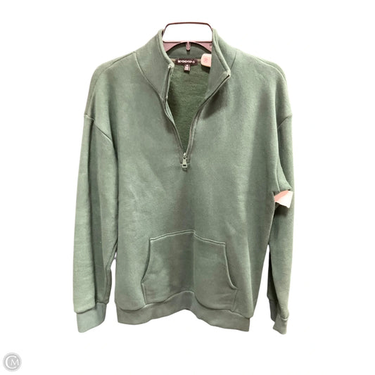 Athletic Top Long Sleeve Collar By Beyond Yoga In Green, Size: Xs
