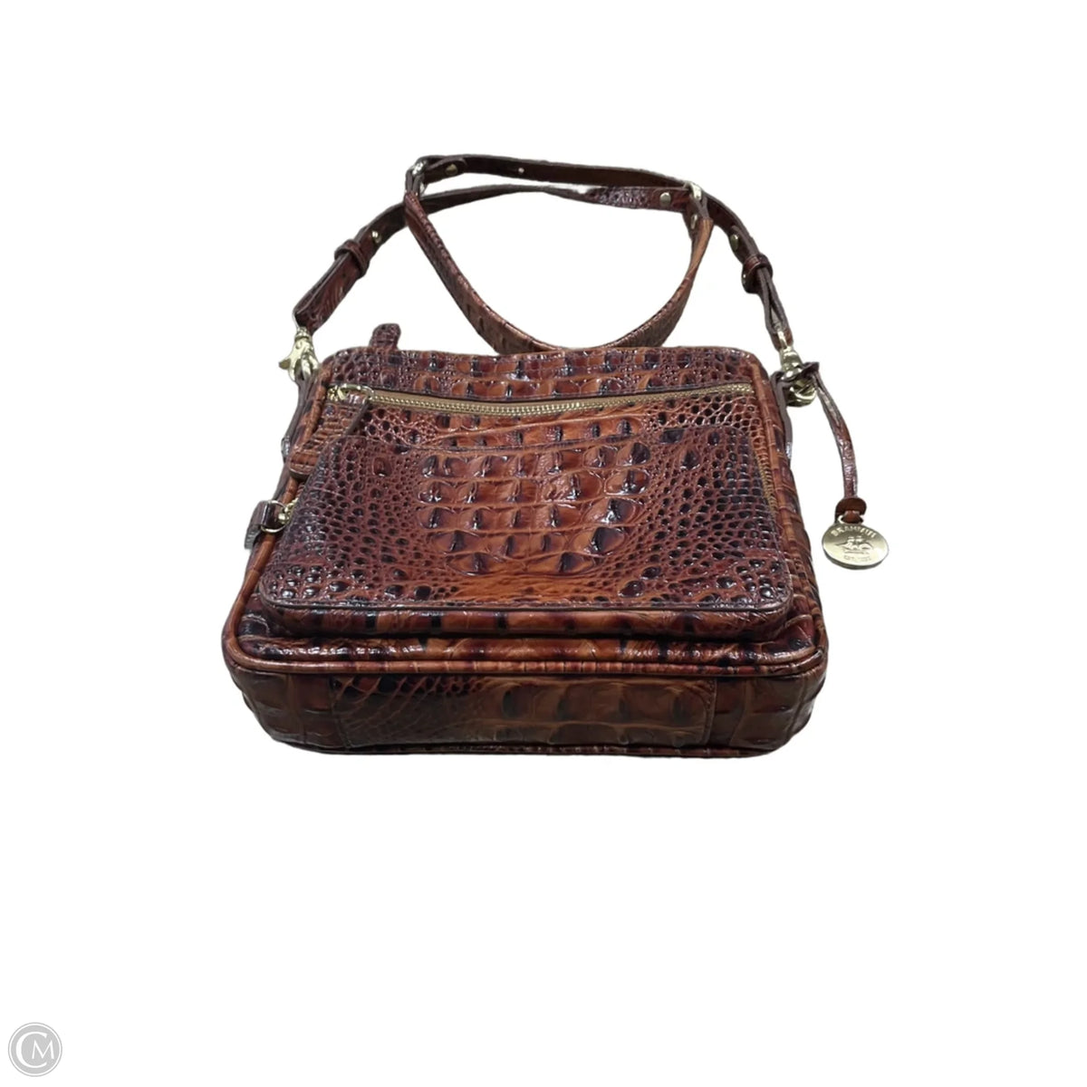 Crossbody Designer By Brahmin, Size: Medium