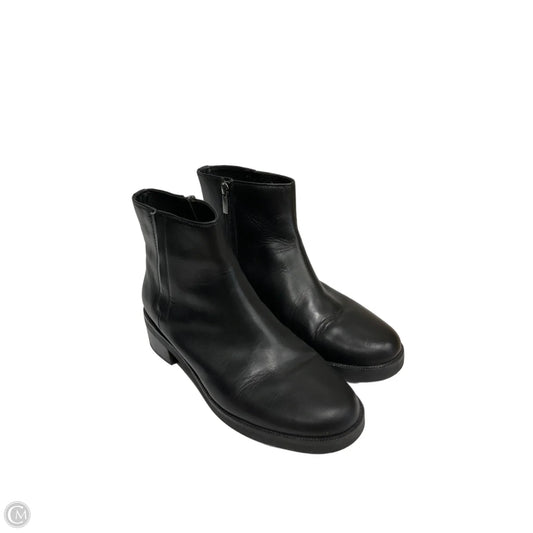 Boots Ankle Heels By Abeo In Black, Size: 9.5