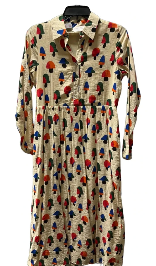 Dress Casual Maxi By Clothes Mentor In Multi-colored, Size: Xs