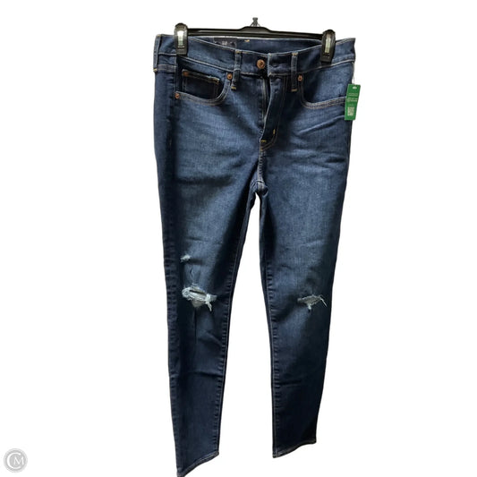 Jeans Skinny By Gap In Blue Denim, Size: 6